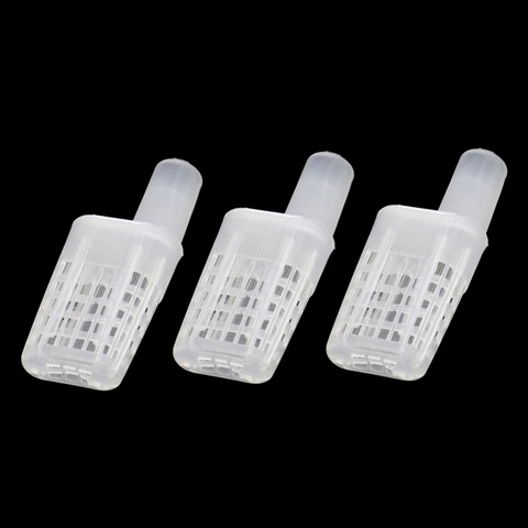 Beekeeping Cages Plastic White Bee Queen Cages Bee tools Apiculture Bee Equipment Protection Queen Bee Cage 200 Pcs ► Photo 1/6