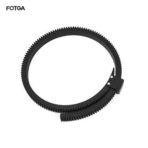 Flexible Follow Focus Gear Driven Ring Belt DSLR Lenses for 15mm rod support all DSLR cameras video cameras ► Photo 1/3