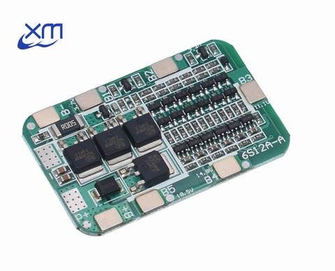 1 Piece 6S 15A 24V PCB BMS Protection Board for 6 Pack 18650 Li-ion Lithium Battery Cell Module ► Photo 1/1