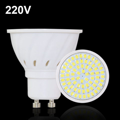 20pcs GU10 MR16 220V E27 Lampada LED Lamp SMD 2835 Ampoule LED Bulb E27 MR16 Spot Lamparas Bombillas LED Bulbs Light Spotlight ► Photo 1/6