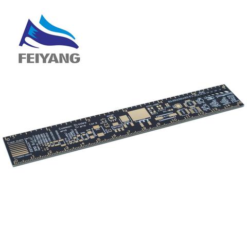PCB Ruler For Electronic Engineers For Geeks Makers   Fans PCB Reference Ruler PCB Packaging Units v2 - 6 ► Photo 1/2