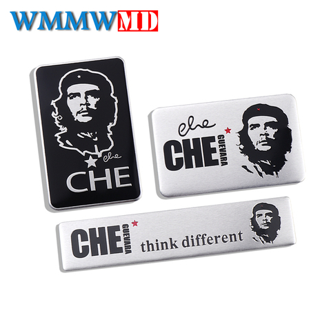 Car styling 3D metal Aluminum alloy Cuba movement leader Emblem Che Guevara sticker decoration Decal Auto accessories  ► Photo 1/4