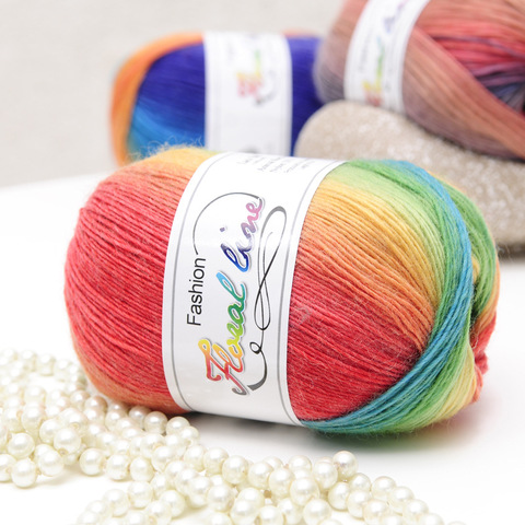 High Quality 100% Australian Wool Crochet Yarn Thick For Hand Knitting  Laine A Tricoter Rainbow Space Dyed Baby Yarns Wool Threa - Price history &  Review, AliExpress Seller - Zz&Kk Official Store