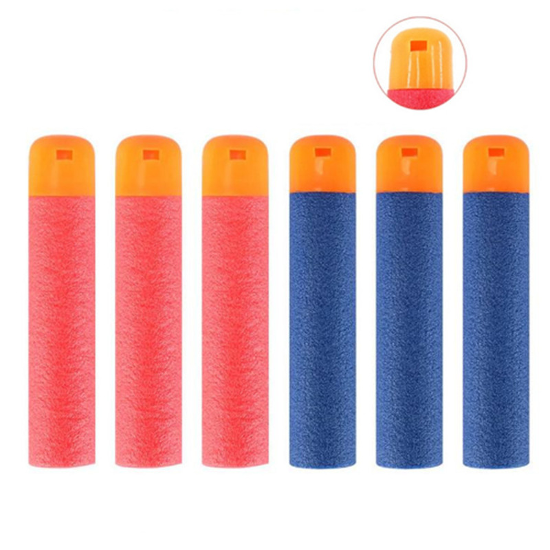 30Pcs 9.5x1.8cm Red Sniper Rifle Bullets Darts for Nerf Mega Kids Toy Gun  Foam Refill Darts Big Hole Head Bullets Gift - Price history & Review