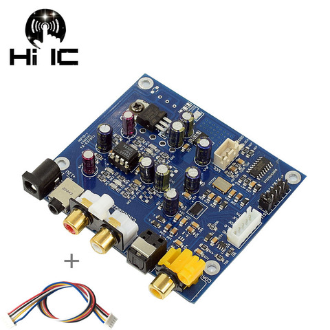 ES9038Q2M ES9038 Q2M I2S DSD Optical Coaxial Input Decoder DAC Headphone Output HiFi Audio amplifier Board ► Photo 1/5