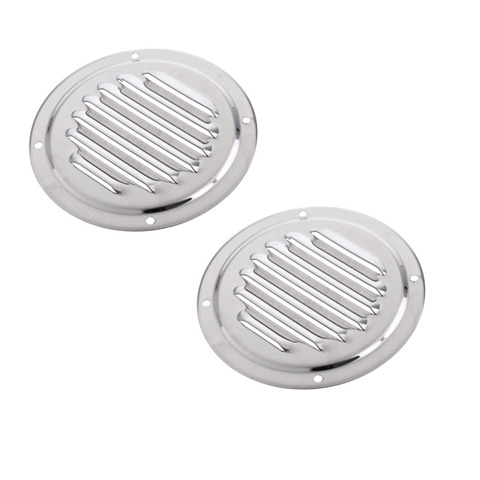 2pcs Stainless Steel Round Louvered Air Vent for Marine Boat RV Accessories ► Photo 1/6