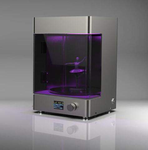 2022 3D Printer Led Rotary UV Curing Chamber Curing Box UV Rapid Post Curing Resin Curing Box ► Photo 1/3