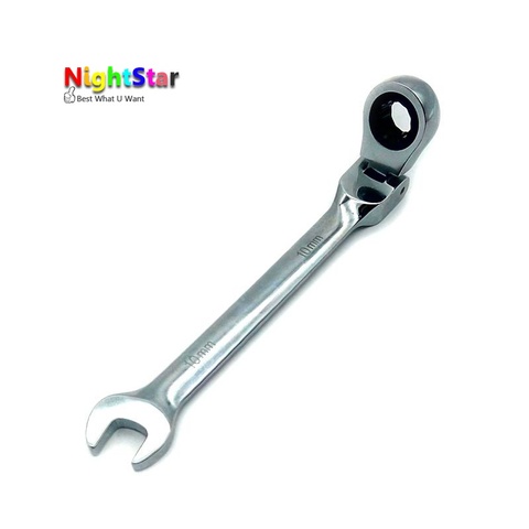 10mm Reversible Ratchet Wrench Ratcheting Socket Spanner Nut Tool ► Photo 1/5