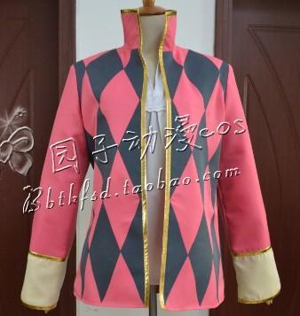 Howl's Moving Castle Howl Coat Jacket Cosplay Costume latticed Coat free shipping ► Photo 1/1
