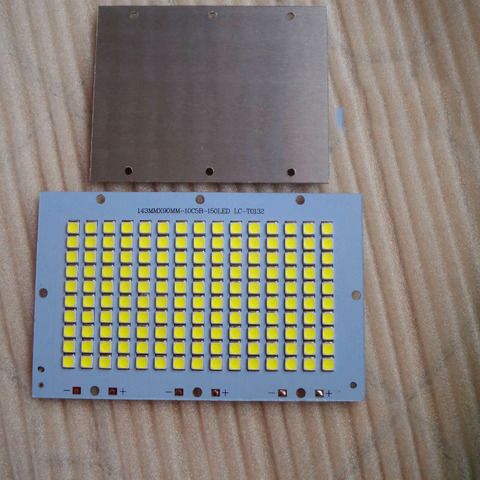 20W 30W 50W 100W SMD5054 LED Integrated Light Source Lamp Beads Rectangle PCB Aluminum Substrate Plate for Ourdoor Lighting 5pcs ► Photo 1/1