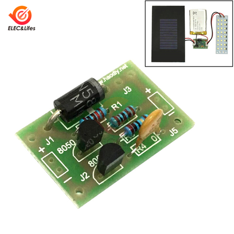 18650 Lithium Battery Charging Board Diy kit with Protection Charger Module Light Control Sensor for Solar Charging Board LED ► Photo 1/6