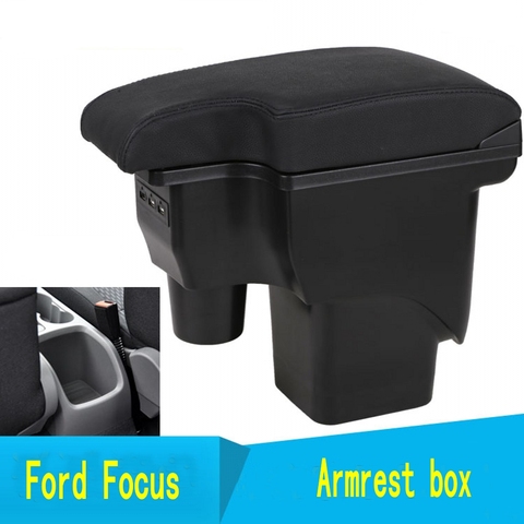 For Ford Focus mk2 armrest car Centre Console Storage Box mk2 Arm rest products interior car-styling accessories parts ► Photo 1/6