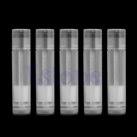 Hot 1/5/10/20/50/100pcs Plastic Empty Clear LIP BALM Tubes Containers Transparent Lipstick Eyelash Tube Refillable Bottles ► Photo 1/6