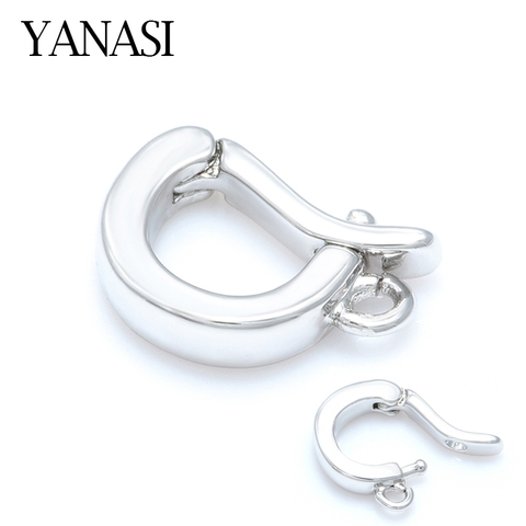 12*8mm Accessories Buckles  for Jewelry Bracelet Clasps Hooks Diy Jewelry Woman Bracelet Necklace Findings Making ► Photo 1/6