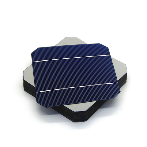 20 pcs 125 x 125mm Monocrystalline solar cell 2.8W for DIY solar panel ► Photo 1/6