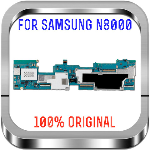 Good Working For Samsung Galaxy Note 10.1 N8000 N8010 Motherboard 16GB Europe Version Original Unlocked Logic Boards with chips ► Photo 1/2