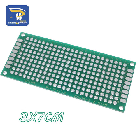 5pcs 3x7cm 3*7 Double Side Prototype PCB Universal Printed Circuit Board ► Photo 1/6