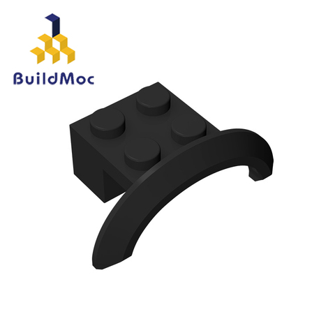 BuildMOC 98282 28579 4x2 2x2 vehicle wheel arch Building Blocks Parts DIY  Educational Creative gift ► Photo 1/6