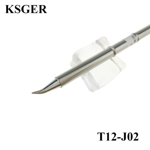 T12-J02 Electronic Soldering Iron Tips KSGER FX-951 FX-952 FX-950 Welding Iron Tip Tools 220v 70w 50000 Soldering Joints ► Photo 1/6