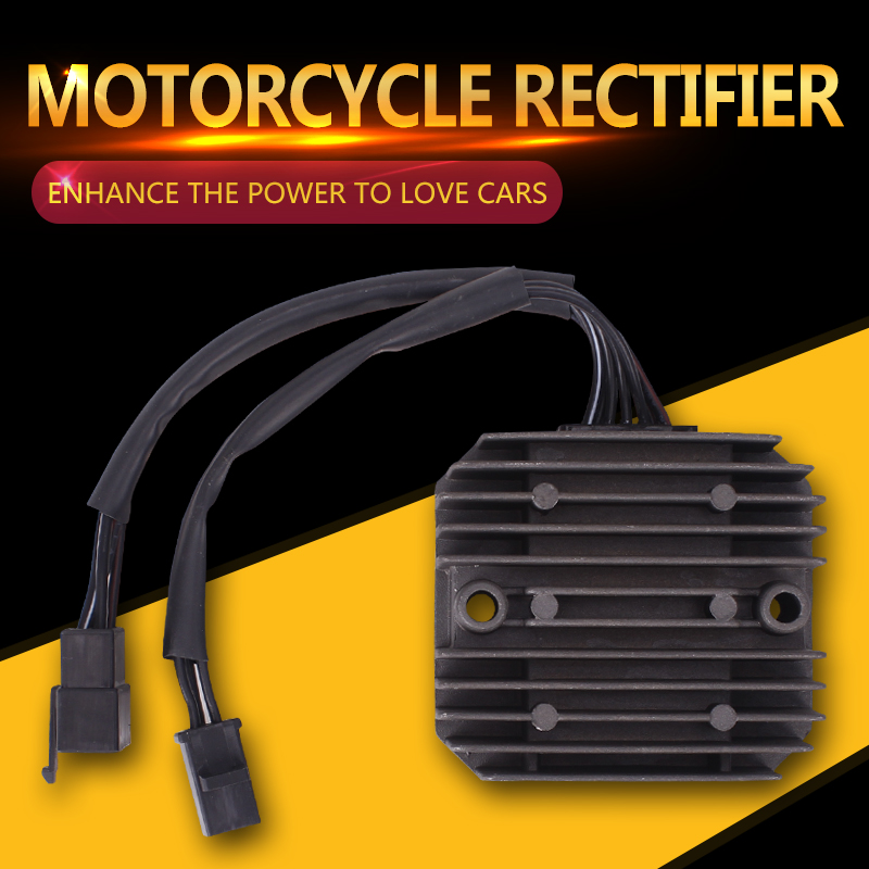 For Honda Steed 400 CH250 7 Wire Motorcycle Voltage Regulator Rectifier 