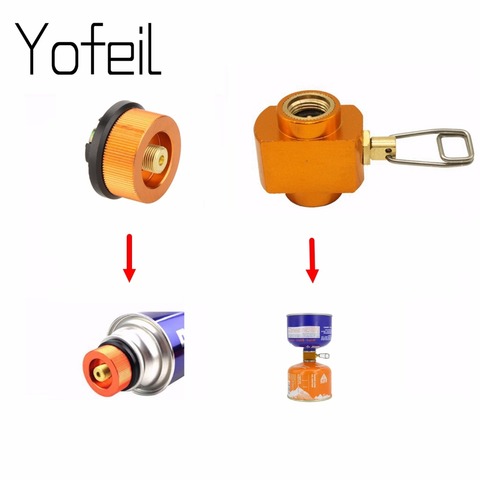 Outdoor Camping Gas Refill Adapter Stove Cylinder Gas Tank Burners Stove  Connector Gas Stove Adapter Converter Accessory - Price history & Review, AliExpress Seller - outdoor yofeil Store