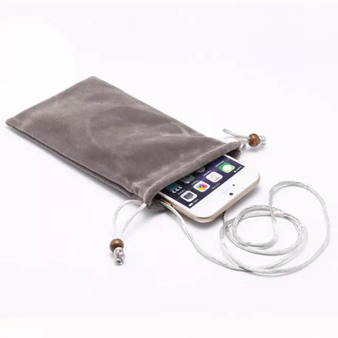 SUBIN Cotton velvet Cell Phone bag shoulder strap bag Wallet Pouch Neck Strap Handbag Leisure cloth bag fit for 4.8/7