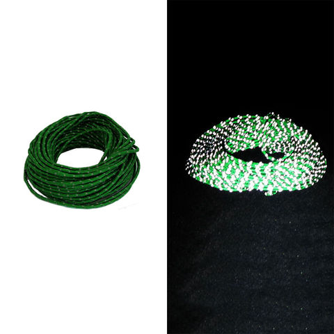 Camping Fluorescence Tent Rope 15M Paracord Survival Outdoor Night Glow Para cord Rope For Binding Camping Accessories For Trekk ► Photo 1/6