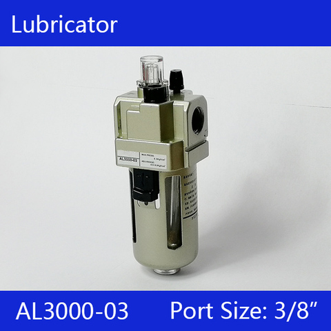 Free shipping AL3000-03 Pneumatic Air Lubricator 3/8 Inch Air Source Treatment Units 3/8