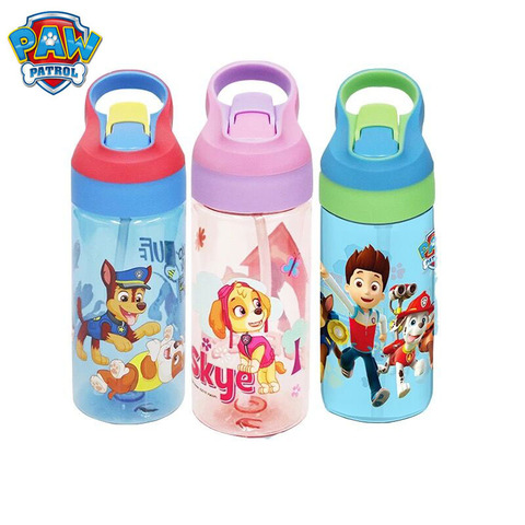 Genuine Paw patrol Tritan pure bottle kids Cartoon sucker cup 500ml with handle Portable sports water cup kids toy gift 1pc ► Photo 1/6