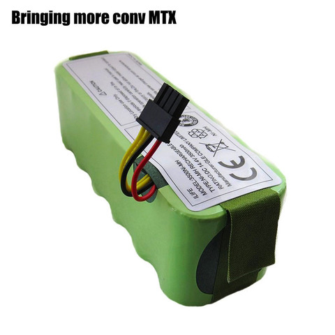 Battery for Kitfort KT504 Haier T322 T321 T320 Panda X500 X580 X600 Ecovacs Mirror CR120 Dibea Robotic Vacuum Cleaner 3500mAh ► Photo 1/6