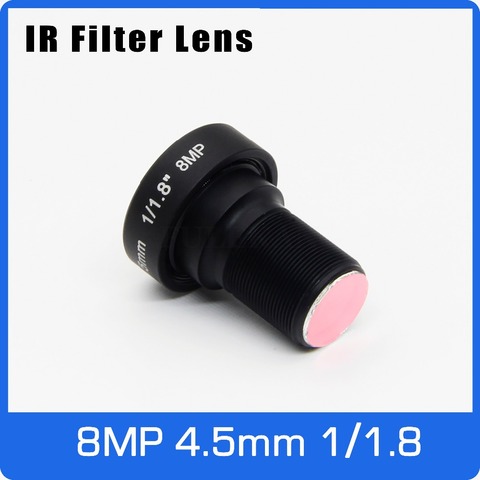 4K Lens With IR Filter 8Megapixel Fixed M12 1/1.8 inch 4.5mm For Runcam/4K Action Camera/Sport Camera/Drone camera/UAVS ► Photo 1/1