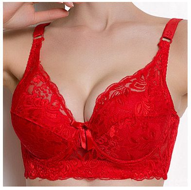 Transparent big size bra 34 36 38 40 42 44 46 B C D cup Brand sexy women how out lace intimates push up bra ladies lingerie C306 ► Photo 1/6
