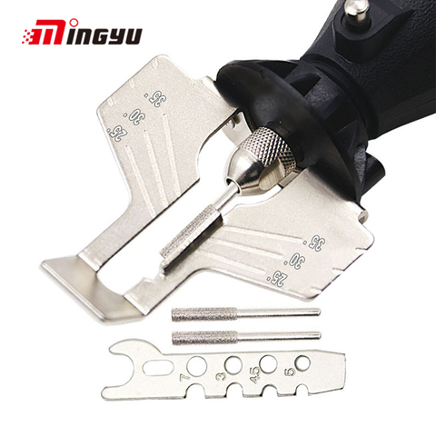 Sharpening Attachment Sharpener Chain Saw Tooth Grinding Tools Guide Drill Adapter Dremel Style Drill Rotary Tools Mini Drill ► Photo 1/1