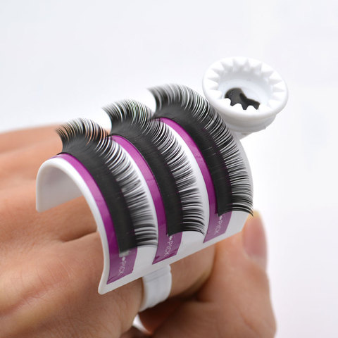 New Individual Eyelashes Holder Eyelash Extension Kit Tool Lash Glue Ring Adhesive Ball Makeup Tool ► Photo 1/1