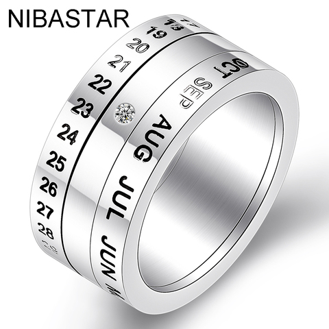 Fashion NFC Smart Digital Ring Android Couple Stainless Steel Rings Jewelry