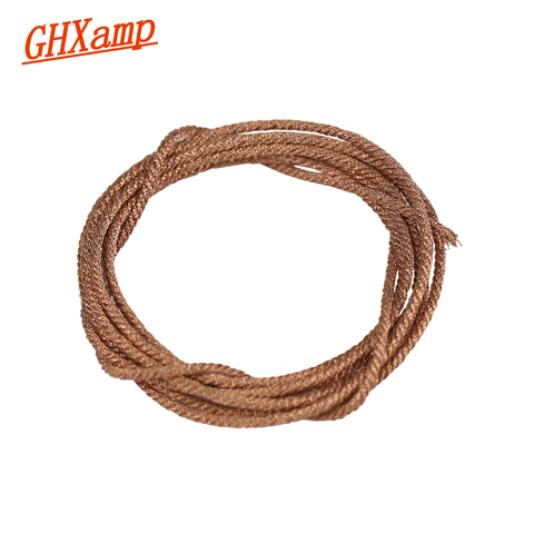 GHXAMP 1M 12 Strand Stage Speaker Lead Wire Subwoofer Braided copper wire For 8