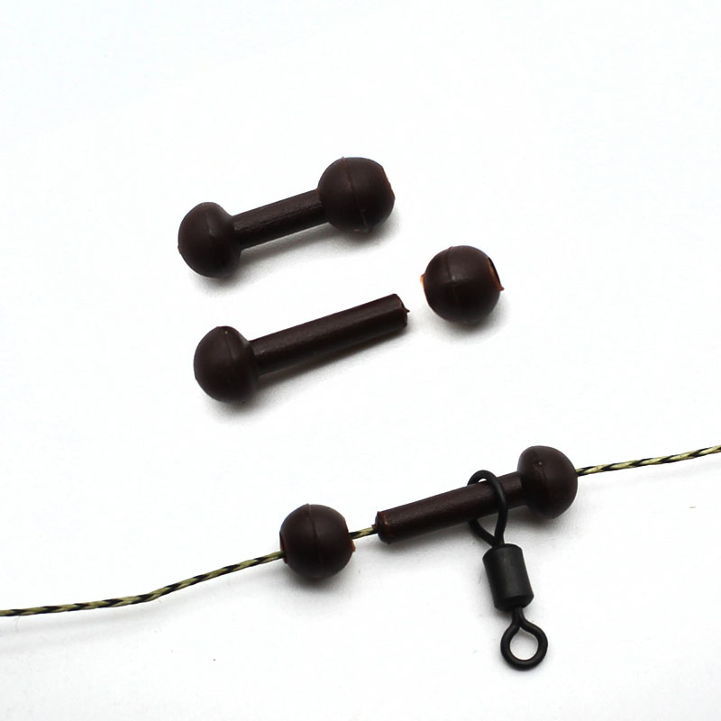 30X Carp fishing heli chod beads swivels rubbers beads with quick change swivels 