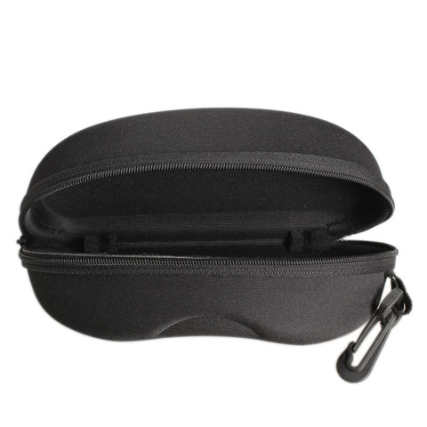 2022 New Zipper Eye Glasses Sunglasses Hard Case Cover Bag Storage Box Portable Protector Black High Quality ► Photo 1/6