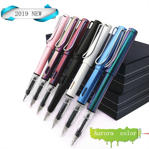 Hero  Fountain Pen 0.5mm NIB Dazzle fas  pen 22 color available cute new style pens get 5 ink capsules and pen pouch free ► Photo 1/6