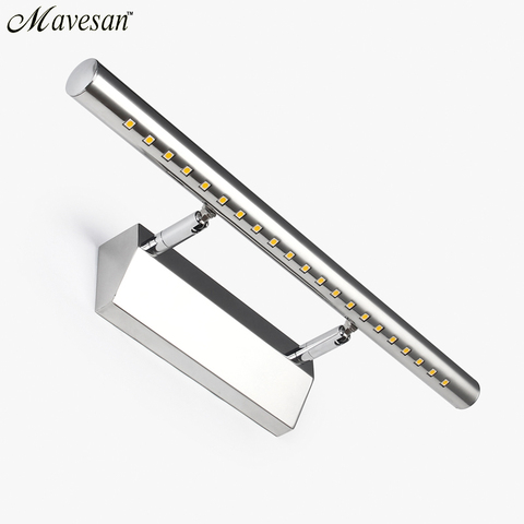 Hot Selling LED Wall light Bathroom Mirror warm white /white washroon wall Lamp fixtures Aluminum boby & Stainless Steel ► Photo 1/6