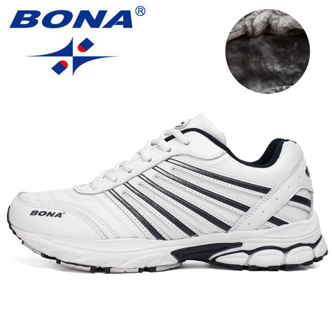 BONA  New Excellent Style Men Running Shoes Lace Up Athletic Shoes Outdoor Walking Shoes Men Comfortable Sneakers Free Shipping ► Photo 1/6