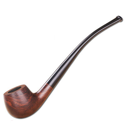 Long wood tobacco pipe, Fashion cigarettes slim smoking pipe 174mm*35mm ► Photo 1/1