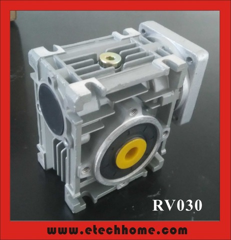 5:1-80:1 Worm Reducer NMRV030 11mm Input Shaft RV030 Worm Gearbox Speed Reducer for NEMA 23 Motor ► Photo 1/5