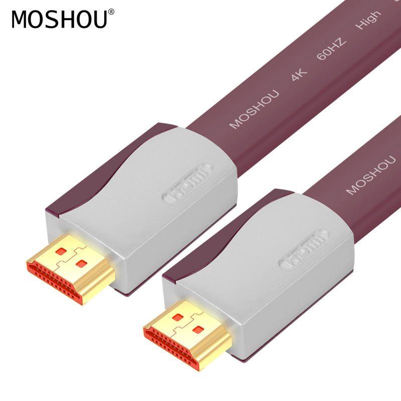 FSU HDMI-compatible Cable 4K*2K High Speed 2.0 Cable HDMI-compatible 3D  1080P HD for TV PS3/4 Projector 0.5m 1m 1.5m 2m 3m - AliExpress