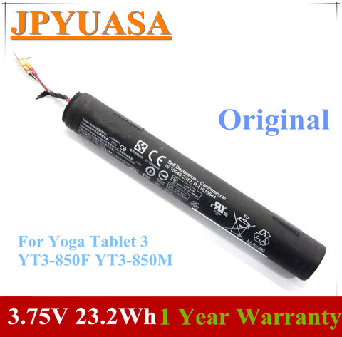 7XINbox 3.75V 23.2Wh 6200mAh Original L15D2K31 Laptop Battery for Lenovo Yoga Tablet 3 YT3-850F YT3-850M L15C2K31 Series ► Photo 1/2