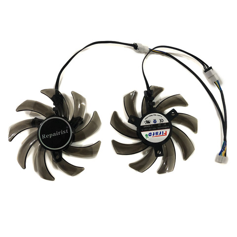 2Pcs/set GA91S2U FDC10H12S9-C MAXSUN GTX1070 GPU Card Cooler Fan For PALIT GTX1080 1070Ti/1060 DUAL Graphics Card Replacement ► Photo 1/6