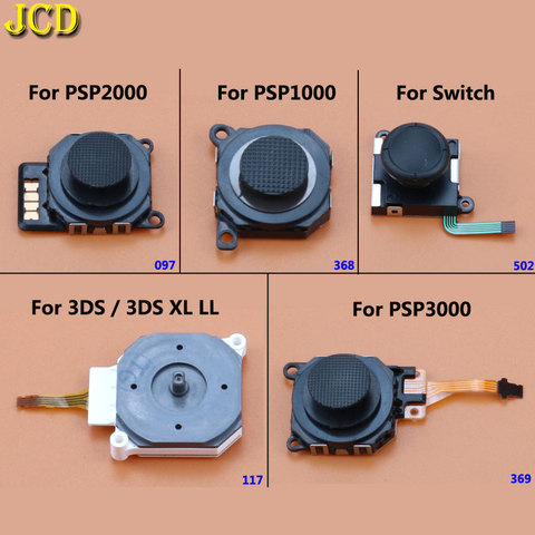 JCD 1PCS 3D Analog Joystick Button For PSP 1000 2000 Slim 3000 Analog Joystick Sticks For Nintend Switch NS JoyCon 3DS Controlle ► Photo 1/6