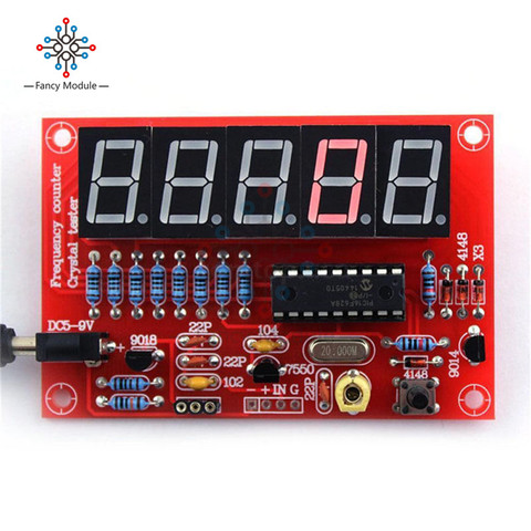 DIY Kit Digital LED Frequency Counter 1Hz-50MHz USB 5V Crystal Oscillator Meter Tester Kit ALI88 ► Photo 1/1