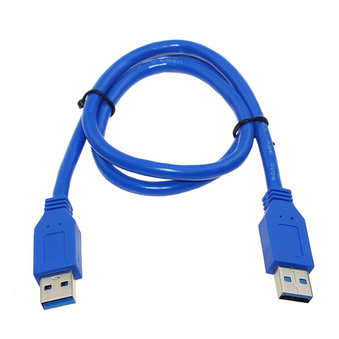 USB 3.0 Type A Male to Type A Male Cable Cord 0.6m/ 2FT 1.5m/ 5ft Data Wire  Hard Drive Enclosures Laptop Pc ► Photo 1/4