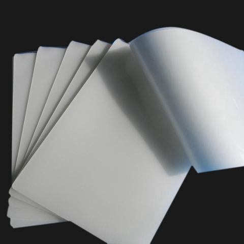 50PCS/lot 50 mic A4 Thermal Laminating Film PET For Photo/Files/Card/Picture Lamination ► Photo 1/5
